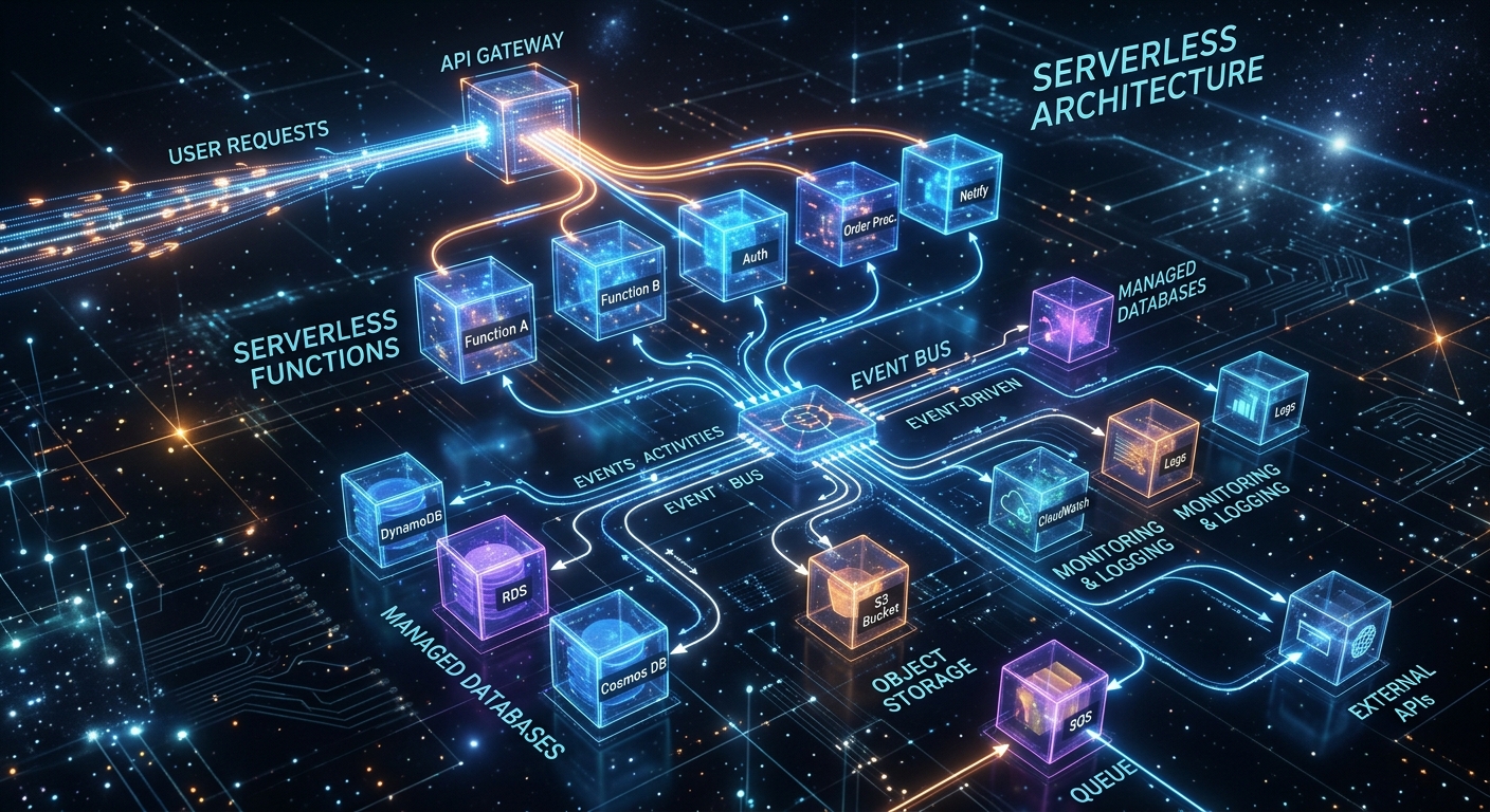 Serverless arkitektur: fordele og udfordringer