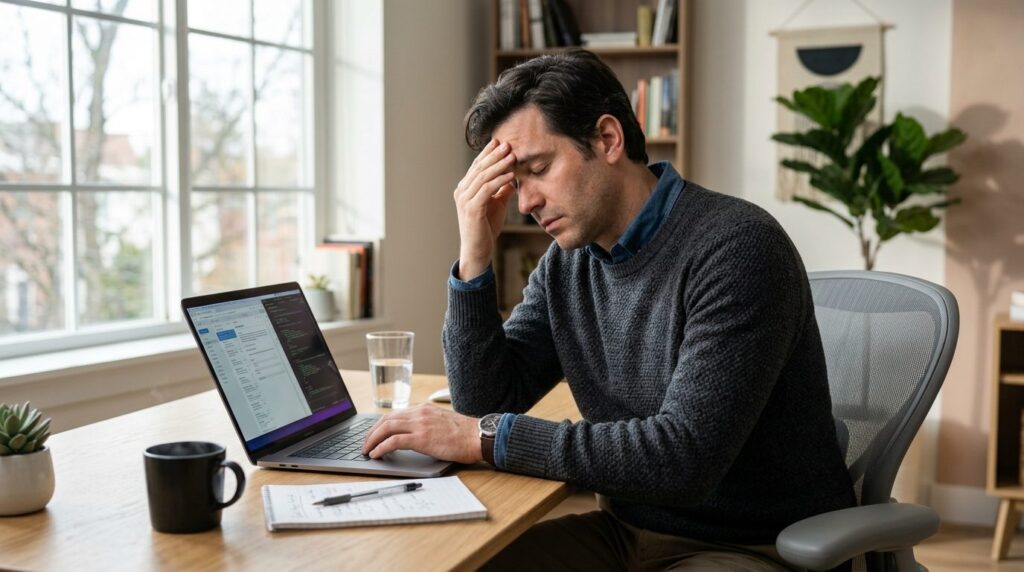 Professional photorealistic stock photo, 16:9 aspect ratio. 